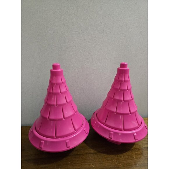 Mega Bloks GIANT DISNEY CASTLE Deluxe Pink Pretend Play- RARE HTF- READ INFO - Picture 9 of 16